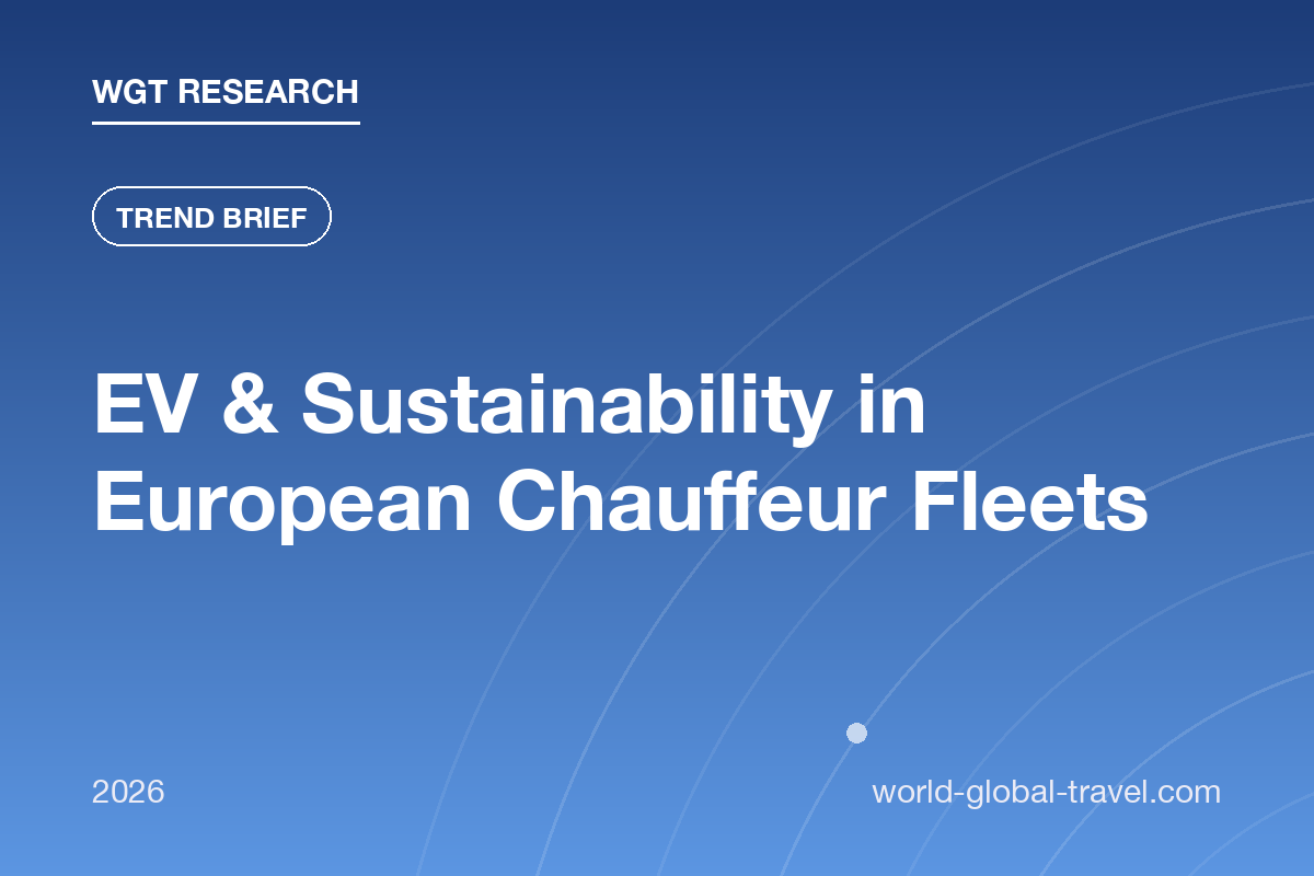 EV & Sustainability in European Chauffeur Fleets 2026