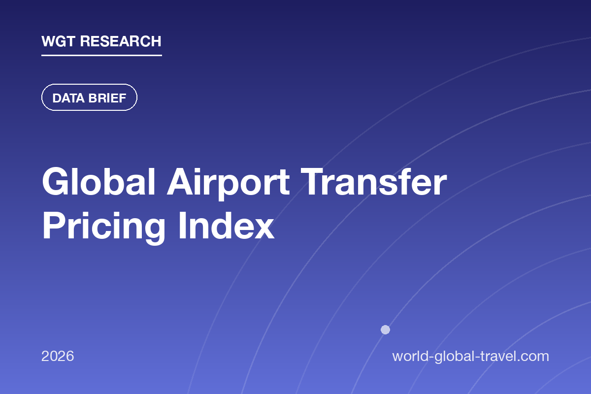 Global Airport Transfer Pricing Index 2026